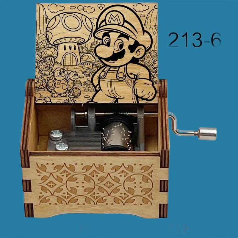 Super Mario “Ground Theme” Classic Music Box - Gracias Collectibles