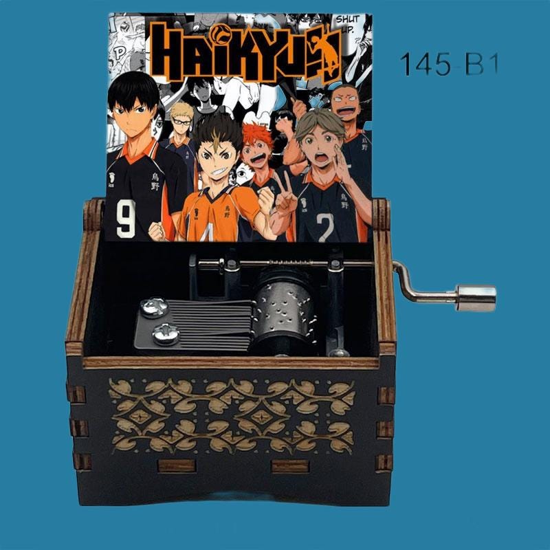 Anime Haikyuu!! Classic Music Box - Gracias Collectibles