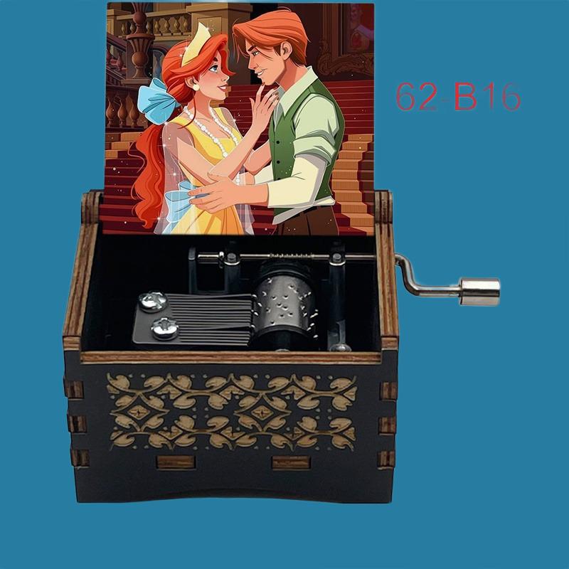 Anastasia "Once upon a December" Classic Wooden Music Box - Gracias Collectibles