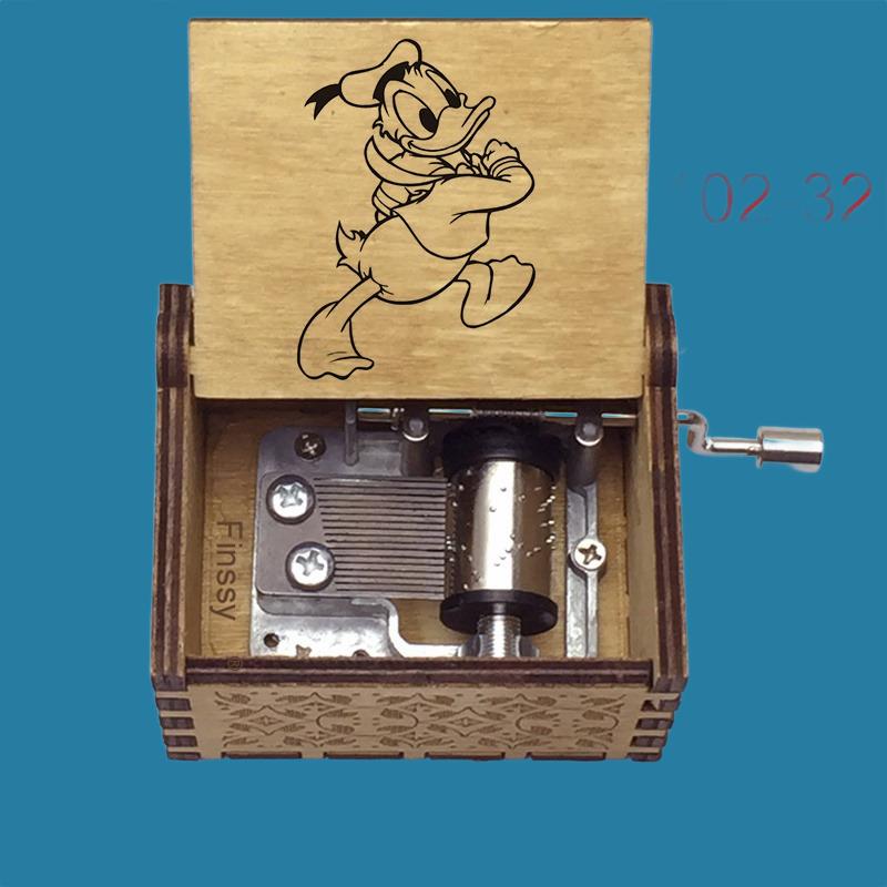 Donald Duck Classic Hand-Crank Music Box - Gracias Collectibles