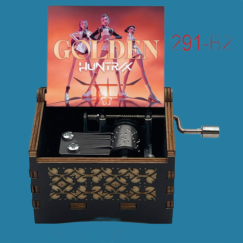 Kpop Demon Hunter " Golden " Music Box - Gracias Collectibles