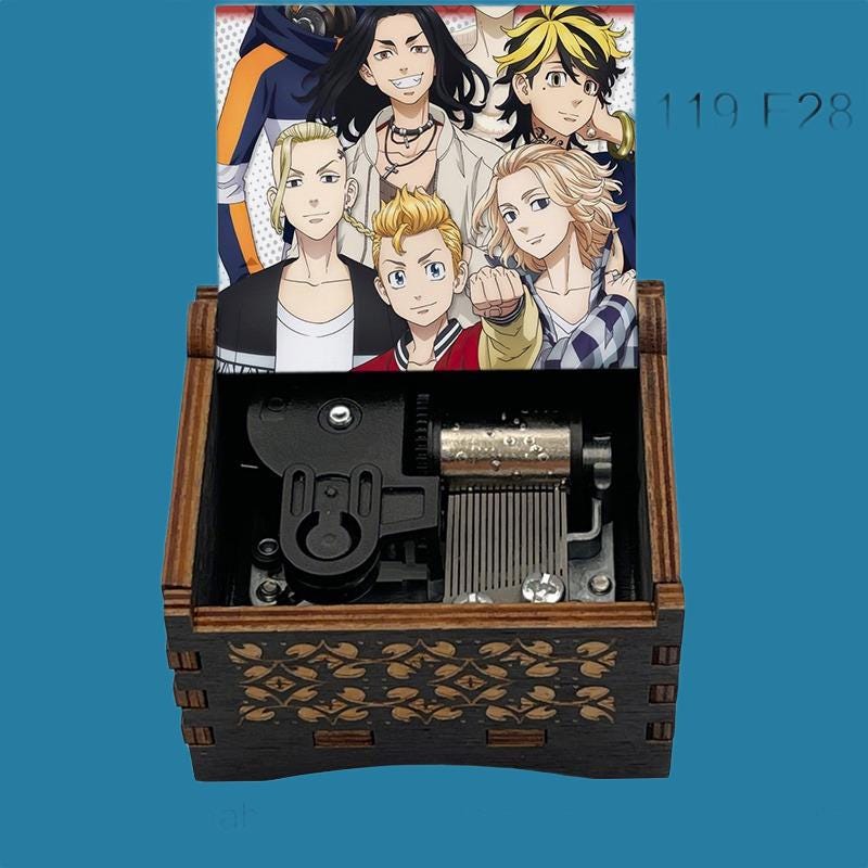 Anime Tokyo Revengers " Cry Baby"  Classic Music Box - Gracias Collectibles
