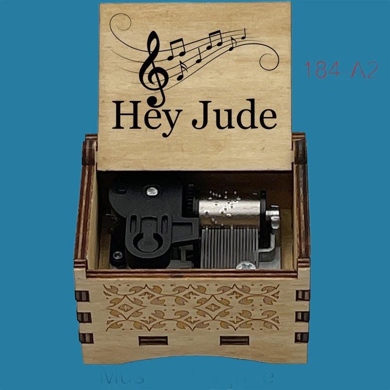 The Beatles “Hey Jude” Classic Music Box - Gracias Collectibles
