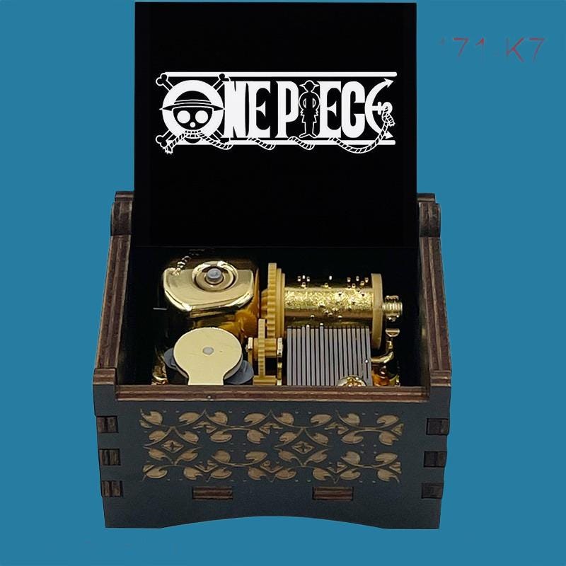 Anime Hikari E  Classic Hand-Crank Music Box - Gracias Collectibles