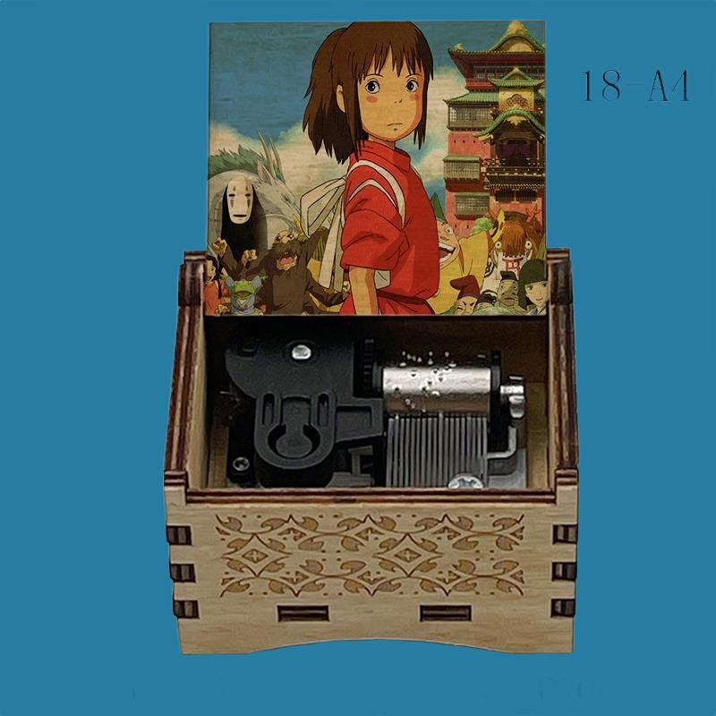 Spirited Away "Always with me" Classic Music Box - Gracias Collectibles