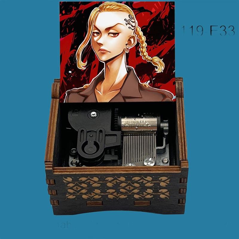 Anime Tokyo Revengers " Cry Baby"  Classic Music Box - Gracias Collectibles