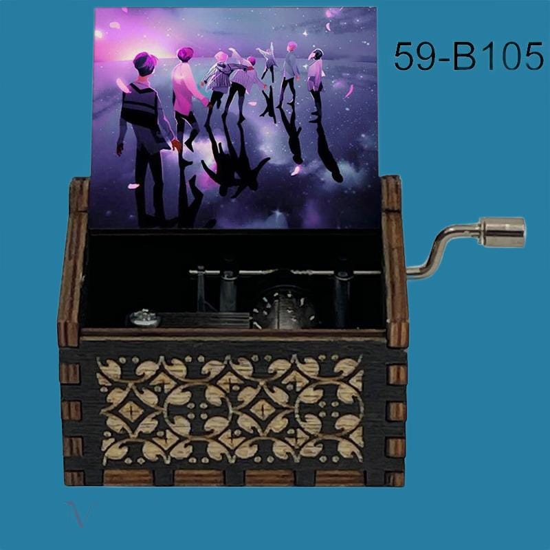 BTS "Spring day" Classic Popular Music Box - Gracias Collectibles