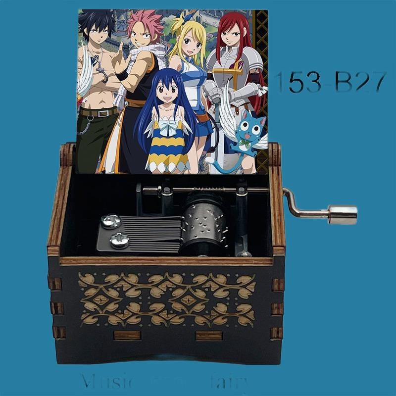 Fairy Tail "Snow Fairy" Classic Hand-Crank Music Box - Gracias Collectibles