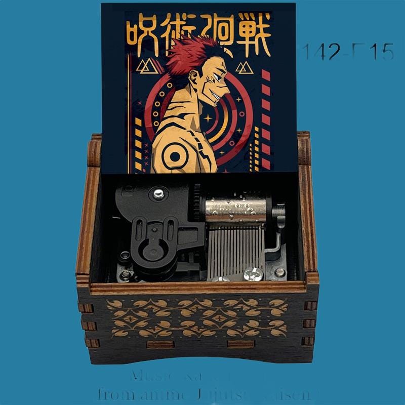 Anime Jujutsu Kaisen Classic Music Box - Gracias Collectibles