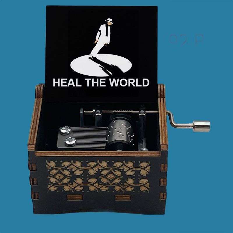 Michael Jackson " Heal the world"  Classic Music Box - Gracias Collectibles