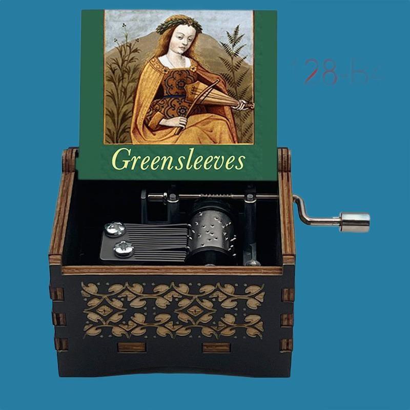Greensleeves Classic Music Box - Gracias Collectibles