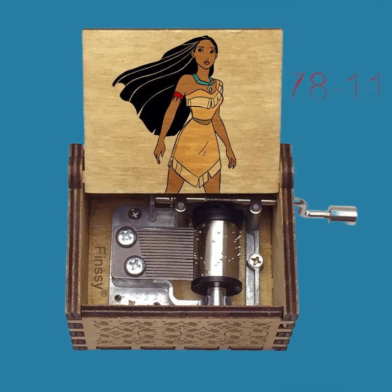 Pocahontas "Color of the wind" Classic Music Box - Gracias Collectibles