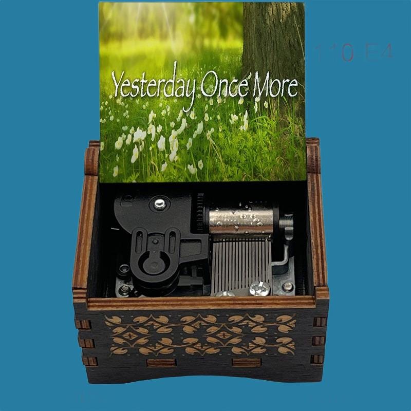 Richard Carpenter “Yesterday once more” Classic Music Box - Gracias Collectibles