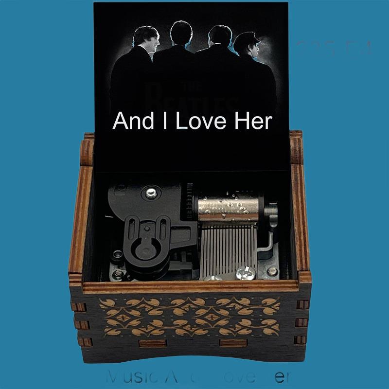 The Beatles " And I love her"  Classic Music Box - Gracias Collectibles