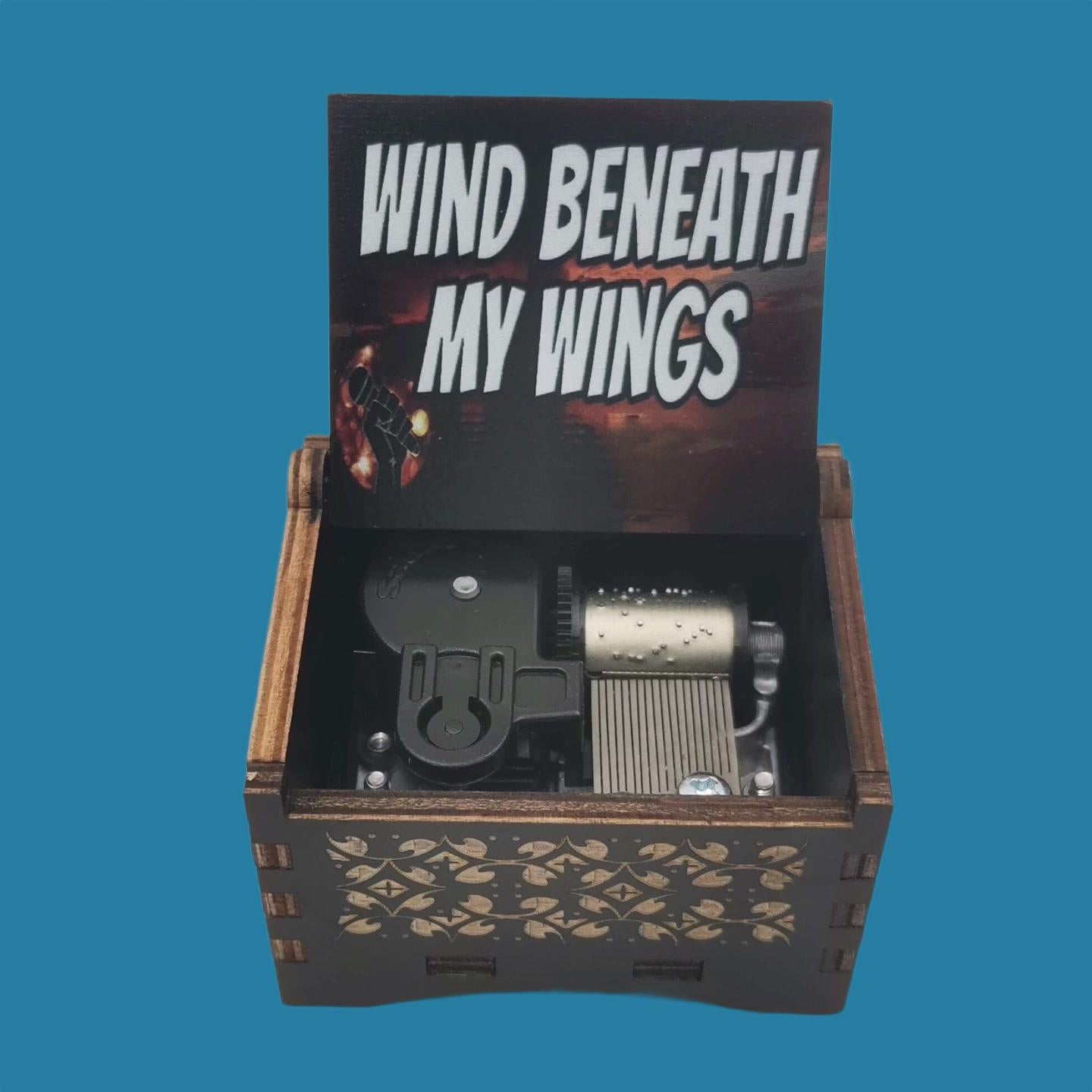 Bette Midler " Wind Beneath My Wings"  Classic Music Box - Gracias Collectibles