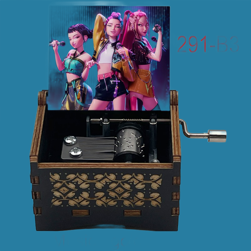 Kpop Demon Hunter " Golden " Music Box - Gracias Collectibles