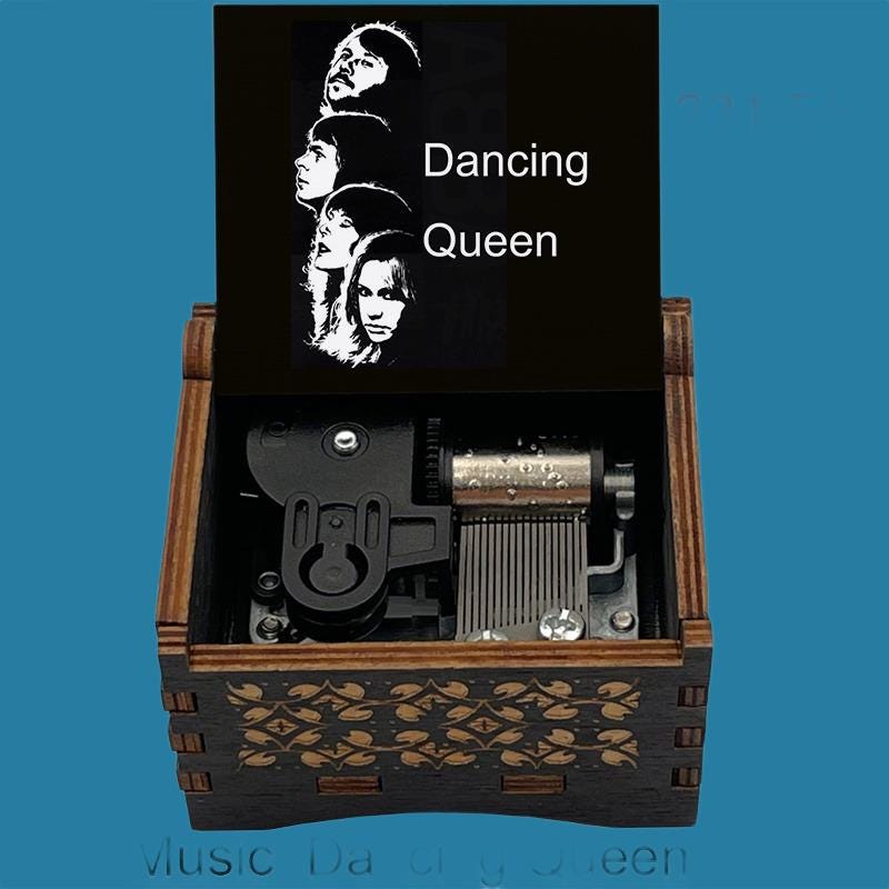 ABBA “Dancing Queen” Classic Hand-Crank Music Box - Gracias Collectibles