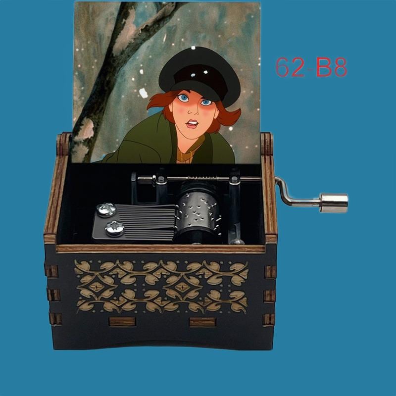 Anastasia "Once upon a December" Classic Wooden Music Box - Gracias Collectibles