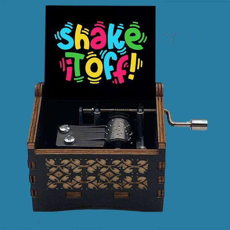 Swifties " Shake it off"  Classic Music Box - Gracias Collectibles