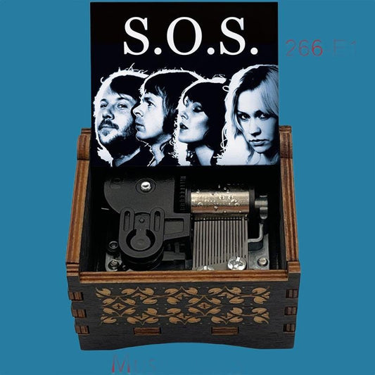 ABBA "SOS" Classic Music Box - Gracias Collectibles