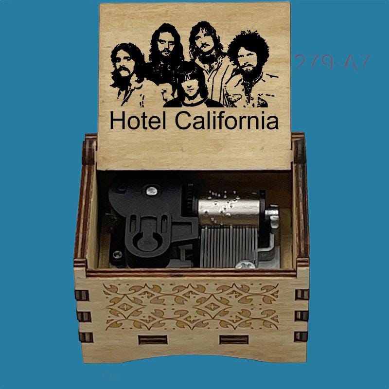 Hotel California Music Box – Eagles Classic Rock Melody Gift - Gracias Collectibles