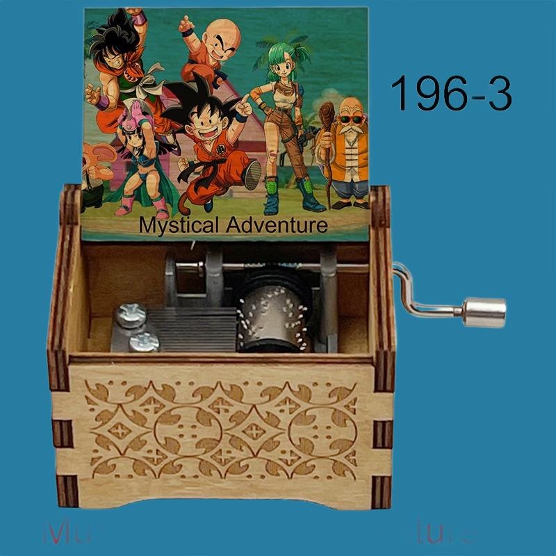 Popular Anime “Mystical Adventure” Classic Music Box - Gracias Collectibles