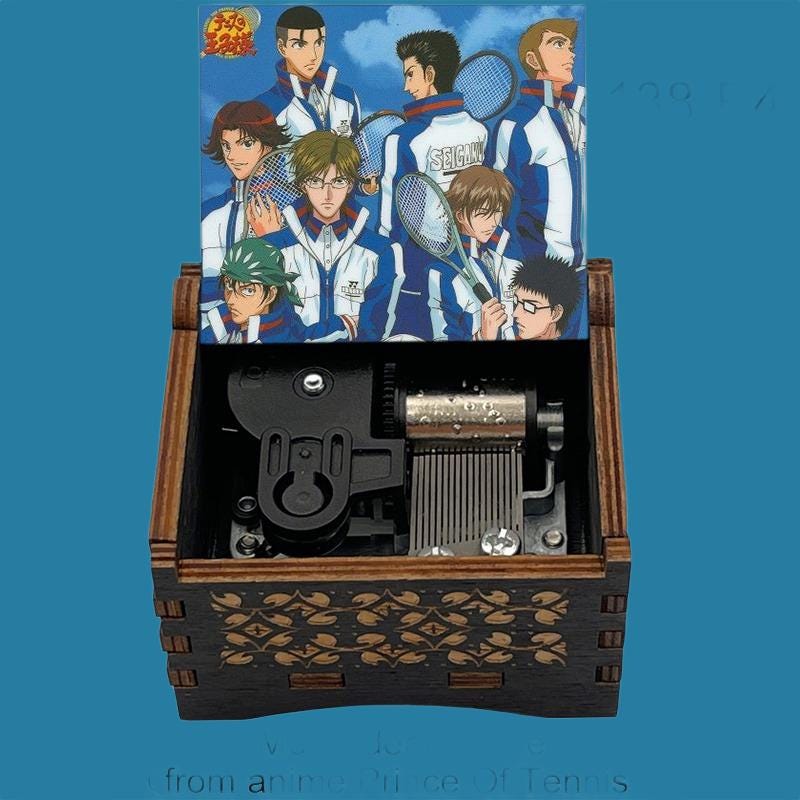 Prince Of Tennis "Dear Prince" Classic Music Box - Gracias Collectibles