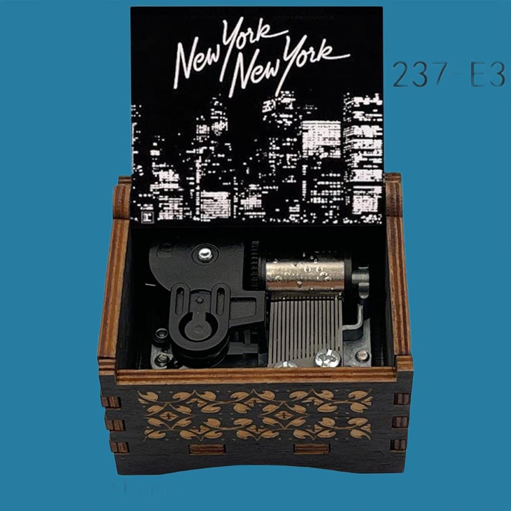 Frank Sinatra " New York New York"  Classic Music Box - Gracias Collectibles