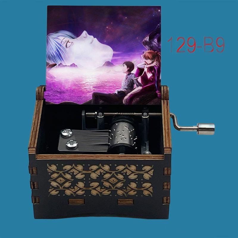 Cruel's Angel Thesis �Neon Genesis Evangelion Opening� Classic Music Box - Gracias Collectibles