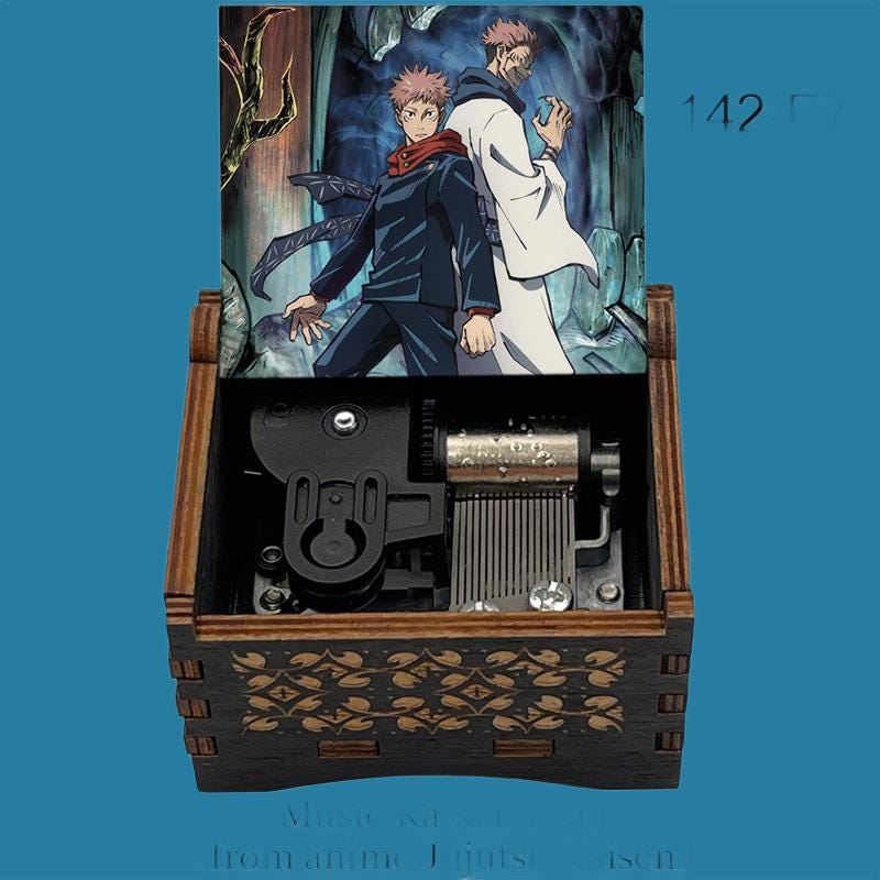 Anime Jujutsu Kaisen Classic Music Box - Gracias Collectibles