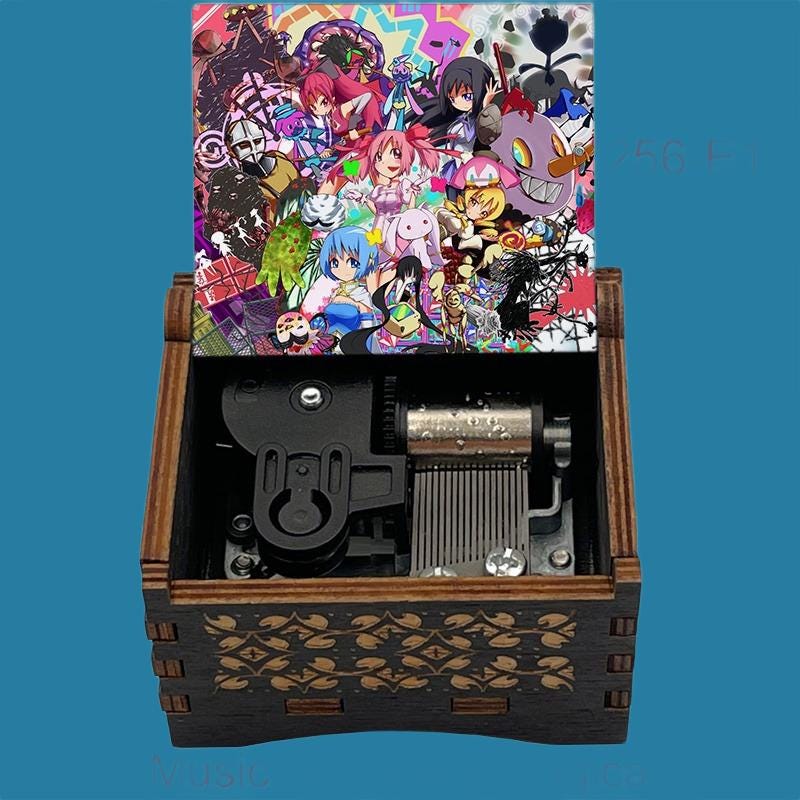 Puella Magi Madoka Magica Classic Wooden Music Box - Gracias Collectibles